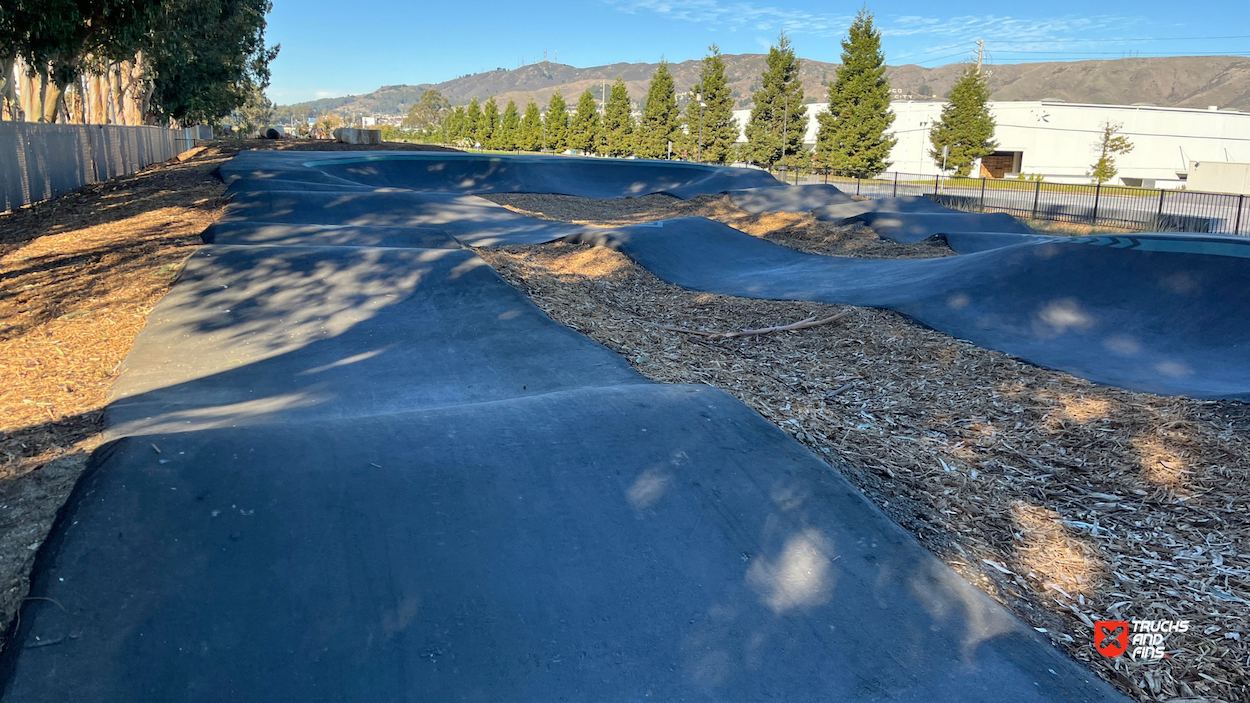 Centennial Way park south pumptrack